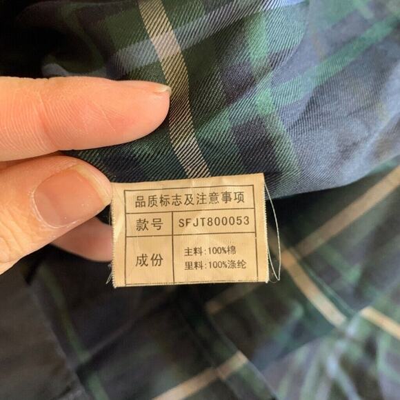 Scofield British Heritage Coat Women S Small Black Plaid Lined Belted Schoolgirl - Picture 12 of 16